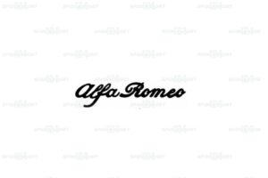 Aufkleber passend für Alfa Romeo Frontscheiben Sonnenblendstreifen  Aufkleber - ALF0002 - FÜR ALFA ROMEO